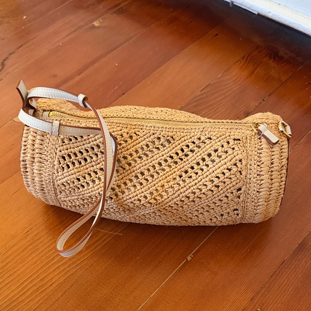 Loewe Raffia Bracelet Pouch